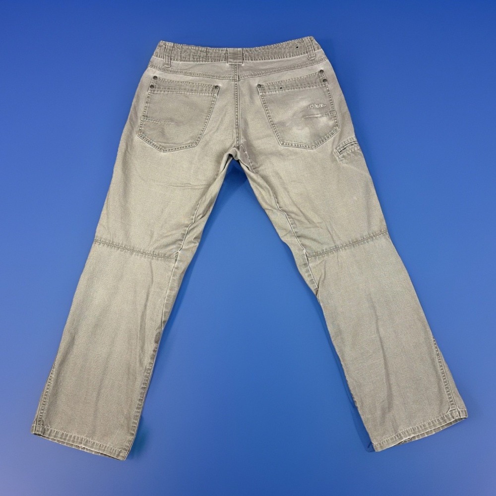 Kuhl Pants Mens 32x30 Tan Outkast Cotton‎ Kanvas Vintage Patina Dye Gorpcore - Picture 2 of 13